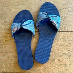 Havaianas Women's St. Tropez Blue Flip Flops